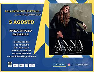 Anna tatangelo tour 2023